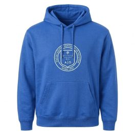 BB pulóver nagy logó kék "XL"