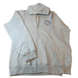 Zipzáras pulcsi szürke "M"