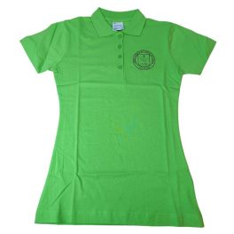 Női galléros póló v.zöld "XS"
