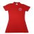 Női galléros póló piros "M"