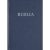 Biblia középméret, vászon, kék