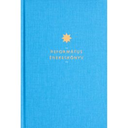Református énekeskönyv,km. világoskék,csillaggal